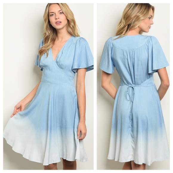 Dresses & Skirts - Ombré Chambray Dress